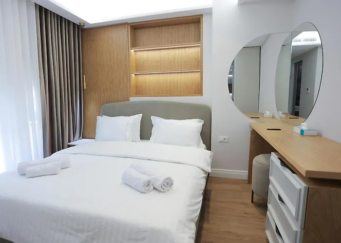 公寓 Exclusive Luxury & Free Parking 地拉那